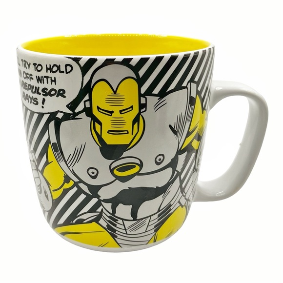 Marvel Iron Man Comic Book Mug - Picture 1 of 7
